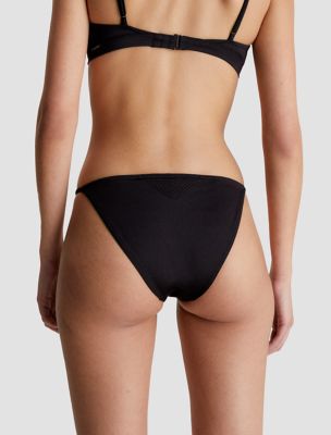 Core Tonal High Waist Bikini Bottom