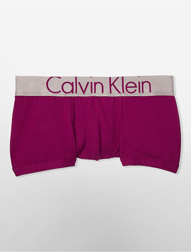 calvin klein mens steel cotton low rise trunk underwear | eBay