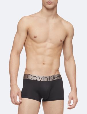 Boxer shorts Calvin Klein Athletic Microfiber Low Rise Trunk 2 Pack Black