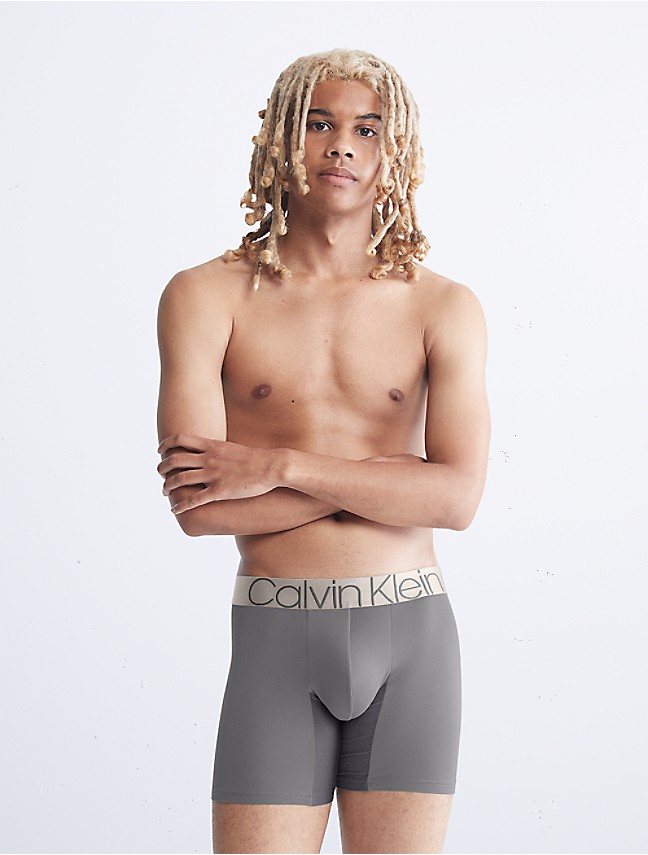 Calvin Klein Underwear Men's Flexible Fit Boxer Briefs, Black, X