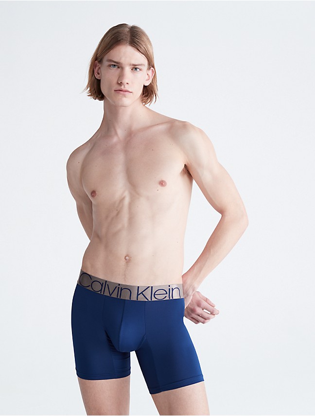 Calvin Klein Underwear Men's Flexible Fit Boxer Briefs, Black, X