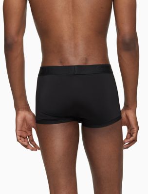 ck black micro low rise trunk