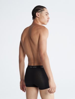 Ultra Soft Modal Stretch Trunk - Black - Men's Underwear - One8 Innerwear