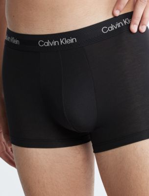 Calvin Klein Stay Cool Trunk 3-Pack Slate/White/Light NB2729-907/JPE at  International Jock