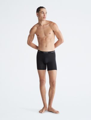 Calvin Klein Boxer Brief Extreme Comfort Breathable Mesh, Size S,  Black\Gray 