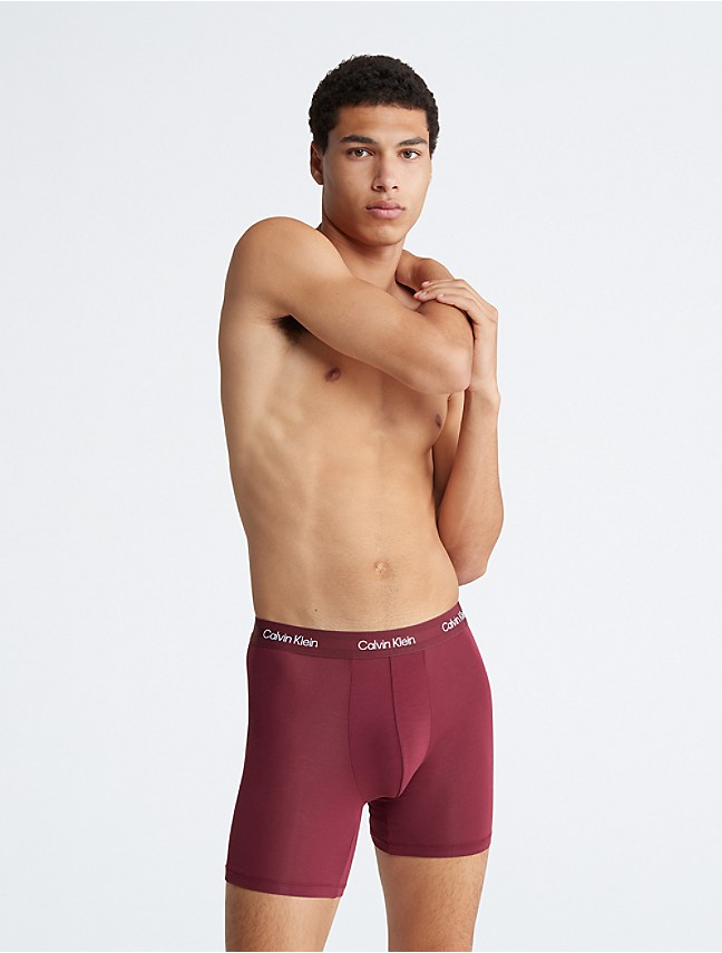 Calvin Klein Men's Boxer Brief Athletic Short Briefs Ck U1734 Underwear  Trunk