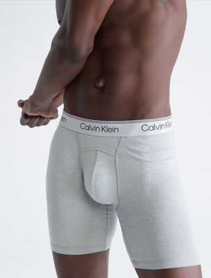 Boxers CALVIN KLEIN Athletic Cotton Stretch Trunk NB3544A UB1