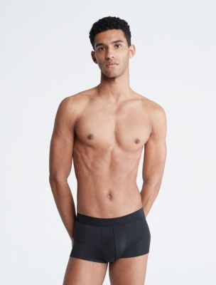 Buy Calvin Klein Underwear Mid Rise Branded Waistband Trunks - Pack Of 3 
