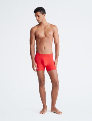 Calvin Klein Men`s Micro Mesh Boxer Briefs 3 Pack (B(NP2509-421)/B, Small)  at  Men's Clothing store