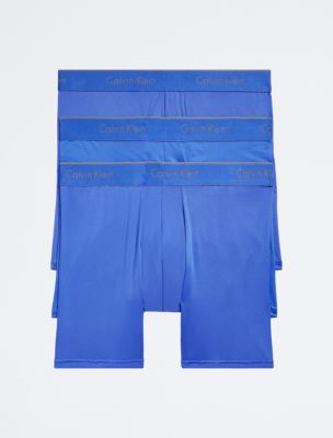 Buy Calvin Klein men 4 pcs micro stretch boxer briefs red light blue black  navy Online