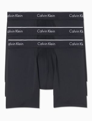 calvin klein men's microfiber stretch multipack boxer briefs