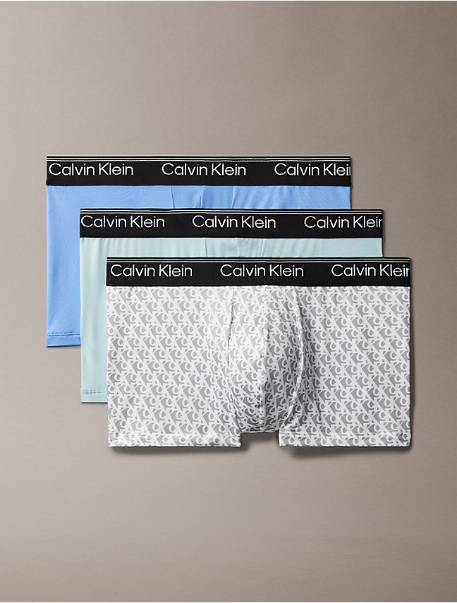 Icon Modal Mesh 3-Pack Low Rise Trunk | Calvin Klein Icon Modal Mesh 3-Pack Low Rise Trunk | Calvin Klein