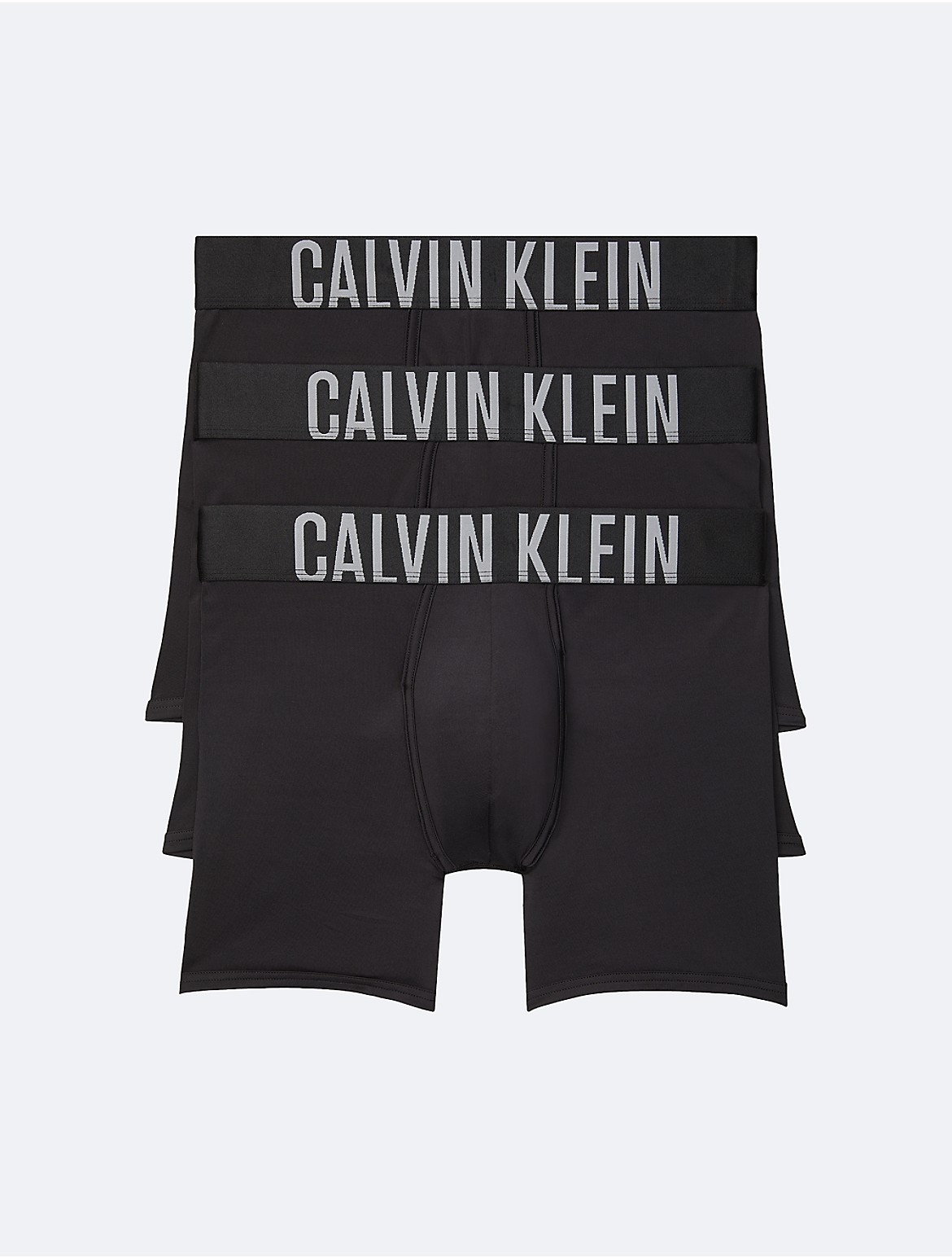 Calvin Klein Men's Intense Power Micro 3-Pack Boxer Brief - Black - L