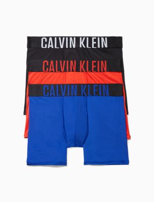 Reconsidered Steel logo-waist boxer briefs 3-pack, Calvin Klein, Shop  Men's Underwear Multi-Packs Online