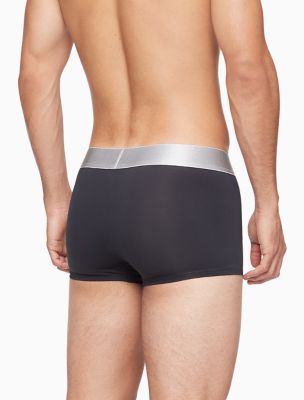 Calvin Klein Boxershorts Low Rise Trunk 2Pk 2-Pack Black/ Grey Sky (9C5)