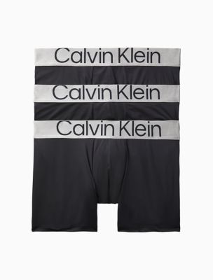 Calvin Klein Men's 3-Pk Steel Boxer Briefs Underwear - Macy's