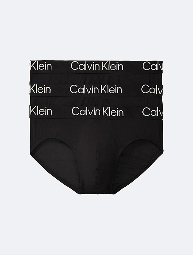 Calvin Klein Reconsidered Steel Micro Jockstrap 3-Pack Black NB3152-903 -  Free Shipping at LASC