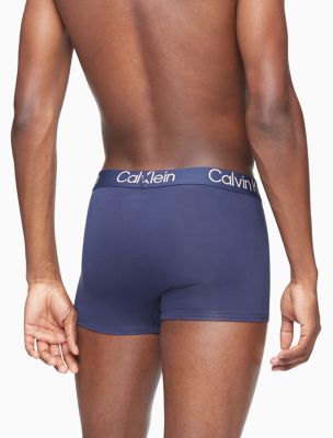 Buy CALVIN KLEIN UNDERWEAR Multi Mens Solid Trunks - Pack of 3