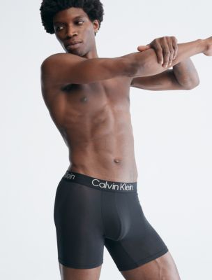 Calvin Klein 280694 Men's Body Modal Boxer Briefs 2 Pack, Black , Size S