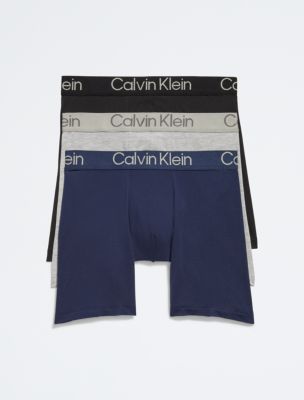Columbia Men's Boxer Briefs Small 3 Pack Performance Stretch Mesh Underwear  Blue
