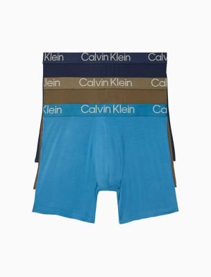 Ultra Soft Modern 3-Pack Boxer Brief, Blue Shadow/tapestry Teal/aspen