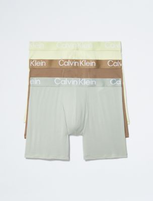 Ultra Soft Modern 3-Pack Boxer Brief, Natural Grey/Spring Onion/Frosted Fern