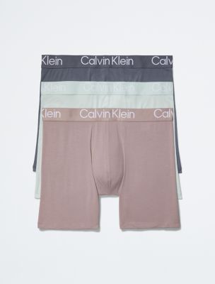 Ultra Soft Modern 3-Pack Boxer Brief, Grey Rose/Asphalt Grey/Dragonfly