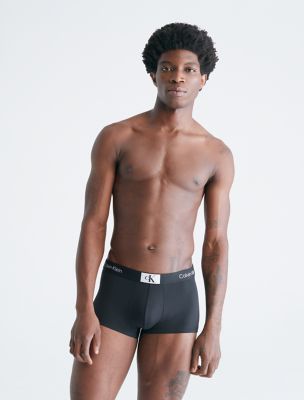 Calvin Klein 1996 Micro Low Rise Trunks Underwear in Black for Men