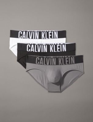 Calvin Klein Cotton Stretch Boxer Brief 3-Pack Black Multi NU2666-299/PAZ  at International Jock