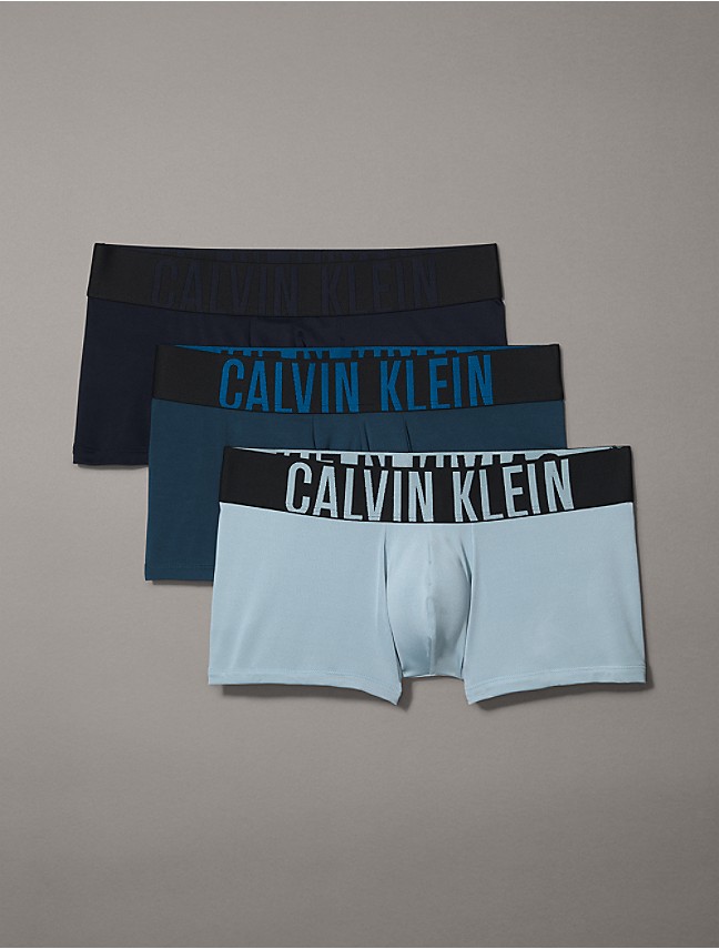 Black Reconsidered Steel trunks 3-pack, Calvin Klein, Shop Men's Underwear  Multi-Packs Online