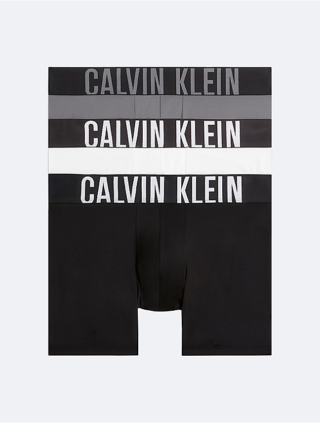 3 Pack Boxer Briefs - Steel Cotton Calvin Klein®