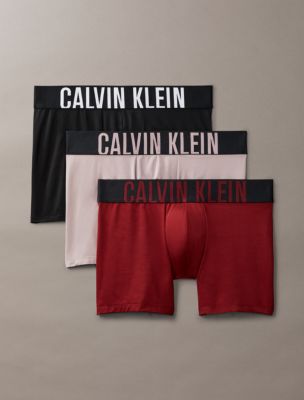 Red calvin klein boxers on sale