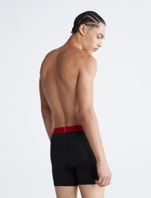 Calvin Klein Men's 3 Pack Micro Mesh Boxer Brief Underwear XL Was