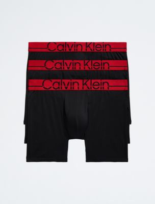 Calvin Klein Men`s Micro Mesh Boxer Briefs 3 Pack (B(NP2509-421)/B, Small)  at  Men's Clothing store