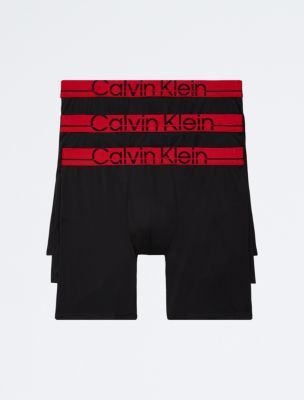 Calvin Klein Underwear Three-Pack Black Microfiber 'CK ONE' Boxers Calvin  Klein Underwear