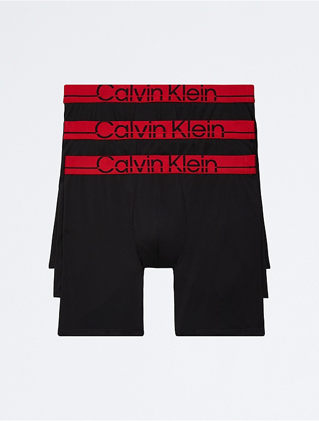 Calvin Klein CK men Red customized fit microfiber boxer brief underwear  size S M