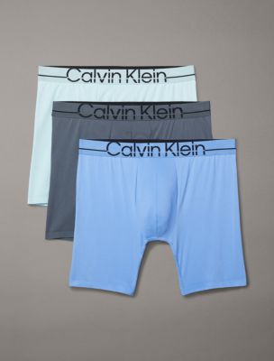 Calvin Klein Underwear Men Grey Solid Microfiber Trunks NB15685GS