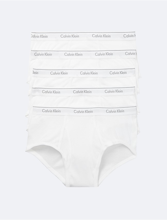 Calvin Klein Crop Top, 3-Pack, Thyme, White & Grey, S-XL - Underwear