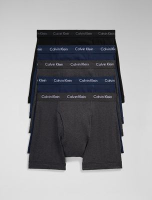 Calvin Klein Cotton Stretch Boxer Brief 3 Pack - B - Phantom Grey/Space  Blue/Grey – Potters of Buxton