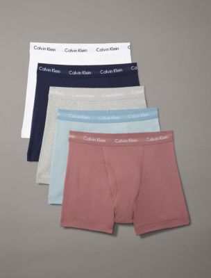 Kenneth Cole Men's Underwear - Cotton Stretch Boxer Briefs with Pouch - 5  Pack Classic Multipack Boxer Briefs for Men (S-XL), Black/Navy/Heather  Grey/Light Heather Grey, Small : : Clothing, Shoes & Accessories