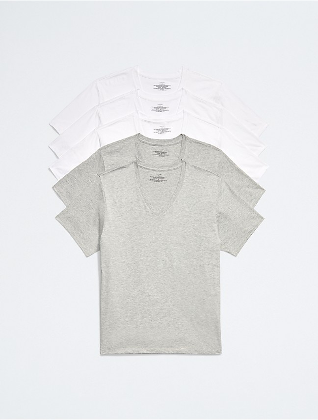 Cotton Classics 5-Pack Crewneck Calvin T-Shirt USA Klein® 