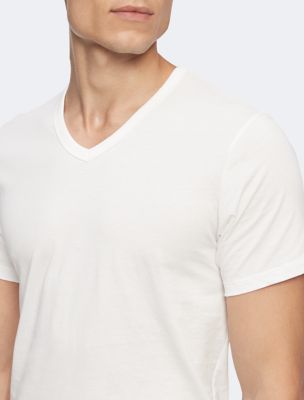 Cotton Slim Fit 5-Pack V-Neck T-Shirt | Calvin Klein® USA