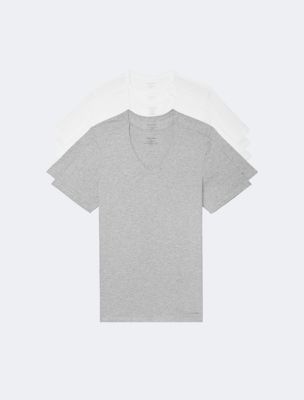 Cotton Slim Fit 5-Pack T-Shirt | Calvin USA