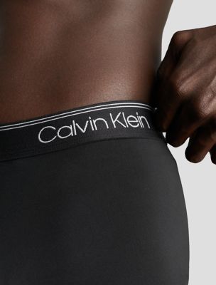 Calvin Klein Micro Stretch Low Rise Trunk 3-Pack Black Multi NB2569-929 at  International Jock