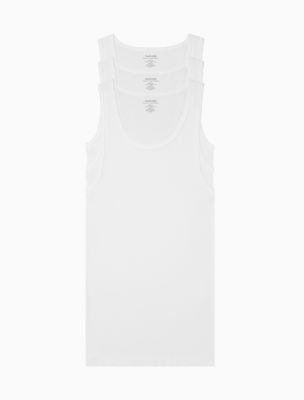 Big & Tall Cotton Classic Fit 3-Pack Tank Top | Calvin Klein