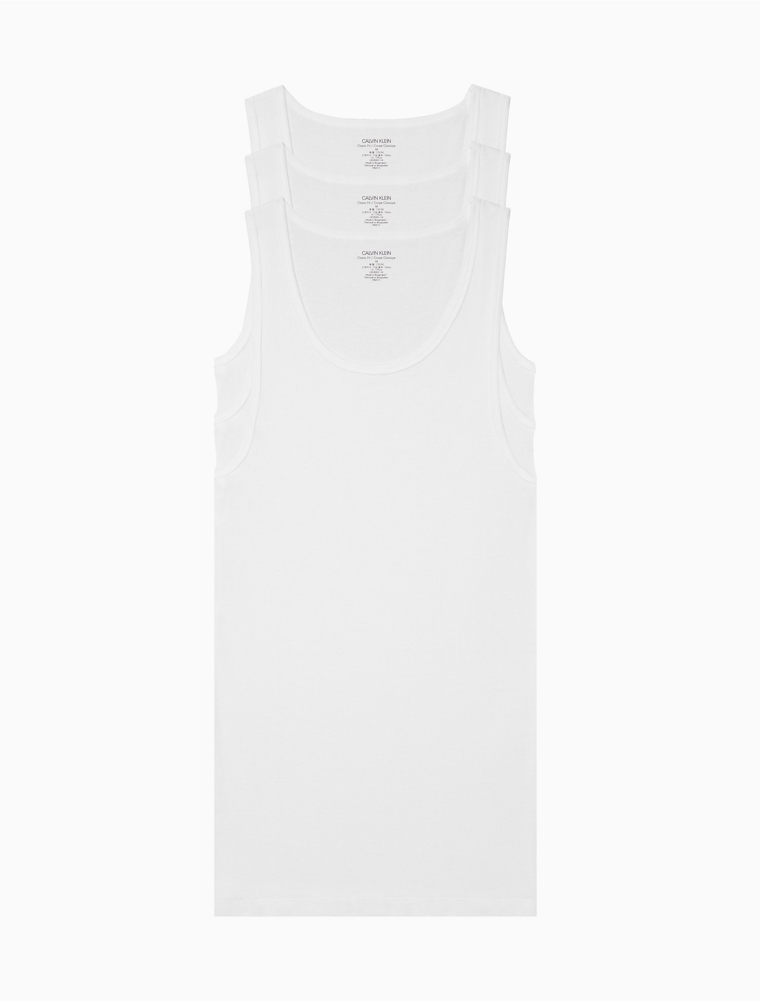 Big & Tall Cotton Classic Fit 3-Pack Tank Top | Calvin Klein® USA