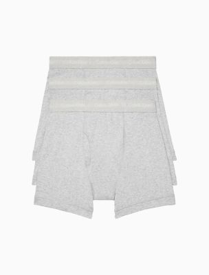 Calvin Klein Cotton Classics Boxer Briefs 3-Pack White NU3019-100 at  International Jock