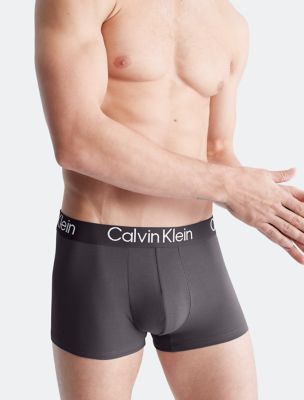 Buy Calvin Klein Underwear Solid Modal Trunks 