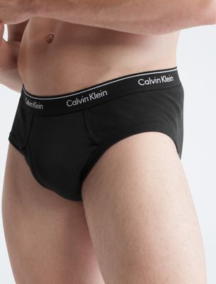 Calvin Klein Cotton Classics Briefs 4-Pack Black Multi NB4000-932 - Free  Shipping at LASC