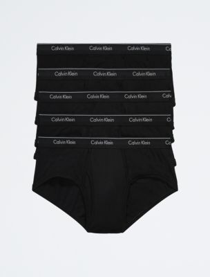 Calvin Klein Men's Underwear Cotton Classics Briefs 6 Pack, White